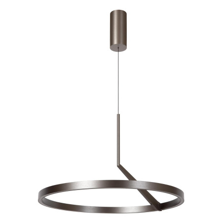 Lucide APPLAUSE - Suspension - Ø 60 cm - LED Dim. - CCT - 1x32W 2700K/4000K - Détecteur à balayage manuel - Fer gris - Premium