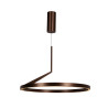 Lucide APPLAUSE - Suspension - Ø 60 cm - LED Dim. - CCT - 1x32W 2700K/4000K - Détecteur à balayage manuel - Café - Premium