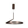 Lucide APPLAUSE - Suspension - Ø 60 cm - LED Dim. - CCT - 1x32W 2700K/4000K - Détecteur à balayage manuel - Café - Premium