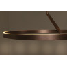 Lucide APPLAUSE - Suspension - Ø 60 cm - LED Dim. - CCT - 1x32W 2700K/4000K - Détecteur à balayage manuel - Café - Premium