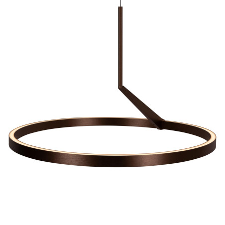 Lucide APPLAUSE - Suspension - Ø 60 cm - LED Dim. - CCT - 1x32W 2700K/4000K - Détecteur à balayage manuel - Café - Premium
