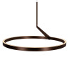 Lucide APPLAUSE - Suspension - Ø 60 cm - LED Dim. - CCT - 1x32W 2700K/4000K - Détecteur à balayage manuel - Café - Premium
