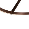 Lucide APPLAUSE - Suspension - Ø 60 cm - LED Dim. - CCT - 1x32W 2700K/4000K - Détecteur à balayage manuel - Café - Premium