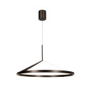Lucide APPLAUSE - Suspension - Ø 80 cm - LED Dim. - CCT - 1x50W 2700K/4000K - Détecteur à balayage manuel - Fer gris - Premium