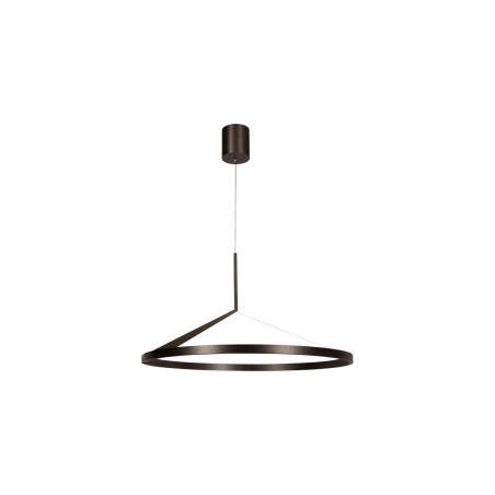Lucide APPLAUSE - Suspension - Ø 80 cm - LED Dim. - CCT - 1x50W 2700K/4000K - Détecteur à balayage manuel - Fer gris - Premium