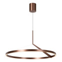 Lucide APPLAUSE - Suspension - Ø 80 cm - LED Dim. - CCT - 1x50W 2700K/4000K - Détecteur à balayage manuel - Café - Premium