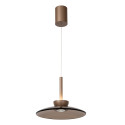 Lucide SANTIAGO - Suspension - Ø 32 cm - LED Dim. - CCT - 1x16W 2700K/4000K - Ambre - Premium