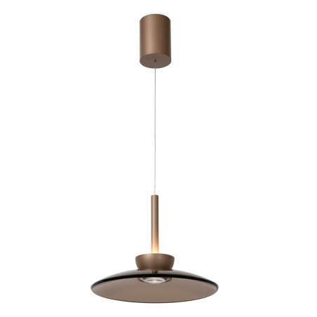 Lucide SANTIAGO - Suspension - Ø 32 cm - LED Dim. - CCT - 1x16W 2700K/4000K - Ambre - Premium