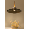 Lucide SANTIAGO - Suspension - Ø 32 cm - LED Dim. - CCT - 1x16W 2700K/4000K - Ambre - Premium