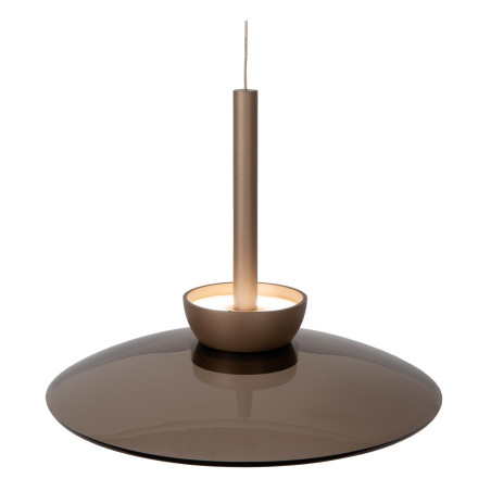 Lucide SANTIAGO - Suspension - Ø 32 cm - LED Dim. - CCT - 1x16W 2700K/4000K - Ambre - Premium