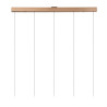 Lucide SANTIAGO - Suspension - LED Dim. - CCT - 5x10W 2700K/4000K - Ambre - Premium