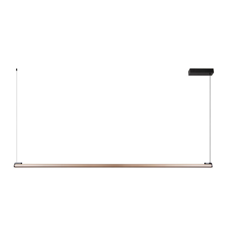 Lucide BRAGA - Suspension - LED Dim. - CCT - 1x36W 2700K/4000K - Détecteur à balayage manuel - Café - Premium