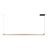 Lucide BRAGA - Suspension - LED Dim. - CCT - 1x36W 2700K/4000K - Détecteur à balayage manuel - Café - Premium