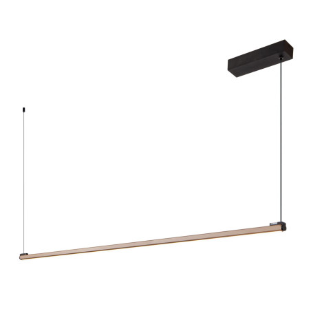 Lucide BRAGA - Suspension - LED Dim. - CCT - 1x36W 2700K/4000K - Détecteur à balayage manuel - Café - Premium