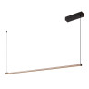 Lucide BRAGA - Suspension - LED Dim. - CCT - 1x36W 2700K/4000K - Détecteur à balayage manuel - Café - Premium