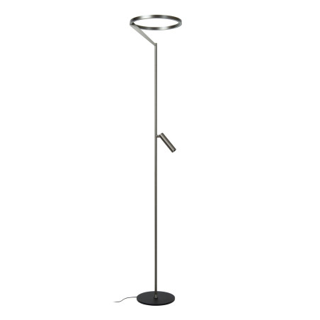 Lucide APPLAUSE - Lampadaire - Ø 33 cm - LED Dim. - CCT - 2700K/4000K - Fer gris - Premium
