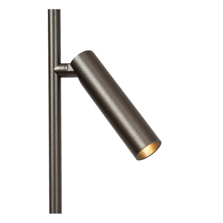 Lucide APPLAUSE - Lampadaire - Ø 33 cm - LED Dim. - CCT - 2700K/4000K - Fer gris - Premium