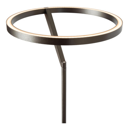 Lucide APPLAUSE - Lampadaire - Ø 33 cm - LED Dim. - CCT - 2700K/4000K - Fer gris - Premium