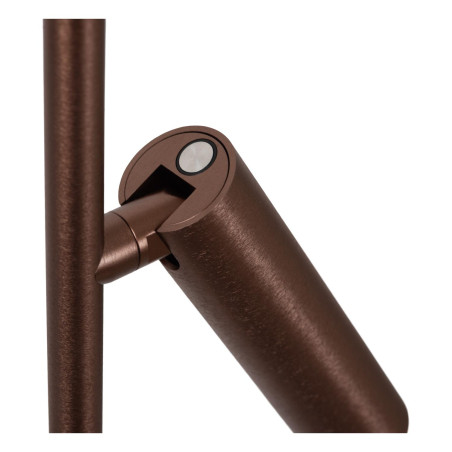 Lucide APPLAUSE - Lampadaire - Ø 33 cm - LED Dim. - CCT - 2700K/4000K - Café - Premium