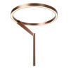 Lucide APPLAUSE - Lampadaire - Ø 33 cm - LED Dim. - CCT - 2700K/4000K - Café - Premium