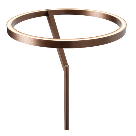 Lucide APPLAUSE - Lampadaire - Ø 33 cm - LED Dim. - CCT - 2700K/4000K - Café - Premium