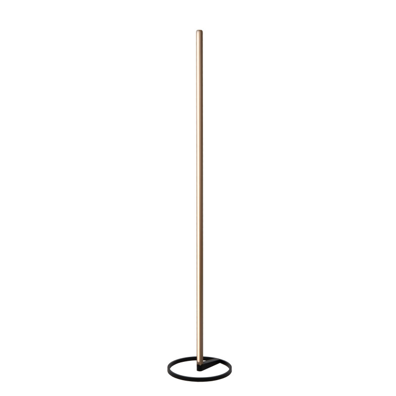 Lucide BRAGA - Lampadaire - Ø 29,7 cm - LED Dim. - CCT - 1x22W 2700K/4000K - Café - Premium