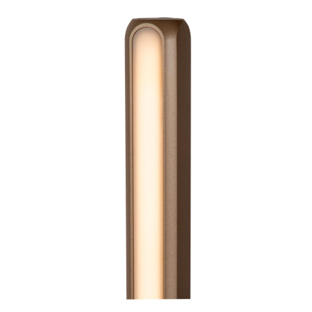 Lucide BRAGA - Lampadaire - Ø 29,7 cm - LED Dim. - CCT - 1x22W 2700K/4000K - Café - Premium