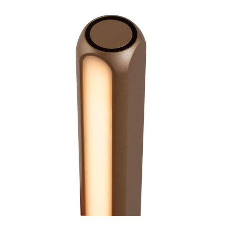 Lucide BRAGA - Lampadaire - Ø 29,7 cm - LED Dim. - CCT - 1x22W 2700K/4000K - Café - Premium