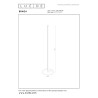 Lucide BRAGA - Lampadaire - Ø 29,7 cm - LED Dim. - CCT - 1x22W 2700K/4000K - Café - Premium