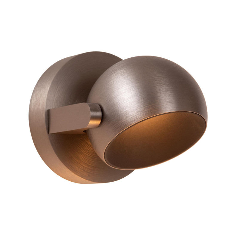 Lucide ESFERA - Spot plafond - Ø 11,2 cm - LED Dim. - 1x11W 2700K - Fer gris - Premium