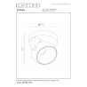 Lucide ESFERA - Spot plafond - Ø 11,2 cm - LED Dim. - 1x11W 2700K - Fer gris - Premium