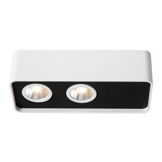 Lucide ANGULAR - Spot plafond - LED Dim. - 2x5W 2700K - Blanc - Premium