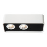 Lucide ANGULAR - Spot plafond - LED Dim. - 2x5W 2700K - Blanc - Premium