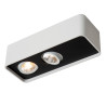 Lucide ANGULAR - Spot plafond - LED Dim. - 2x5W 2700K - Blanc - Premium