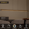 Lucide GRIFFITH - Suspension - LED Dim. - CCT - 1x33W 2700K/4000K - Bronze - Premium