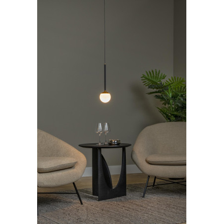 Lucide CALINA - Suspension - Ø 9,9 cm - LED Dim. - CCT - 1x7W 2200K/3300K - Avec module LED remplaçable - Noir - Premium
