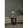 Lucide CALINA - Suspension - Ø 9,9 cm - LED Dim. - CCT - 1x7W 2200K/3300K - Avec module LED remplaçable - Noir - Premium