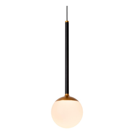 Lucide CALINA - Suspension - Ø 9,9 cm - LED Dim. - CCT - 1x7W 2200K/3300K - Avec module LED remplaçable - Noir - Premium