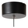 Lucide CALINA - Suspension - Ø 9,9 cm - LED Dim. - CCT - 1x7W 2200K/3300K - Avec module LED remplaçable - Noir - Premium