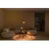 Lucide CALINA - Suspension - Ø 9,9 cm - LED Dim. - CCT - 1x7W 2200K/3300K - Avec module LED remplaçable - Café - Premium