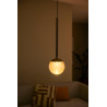 Lucide CALINA - Suspension - Ø 9,9 cm - LED Dim. - CCT - 1x7W 2200K/3300K - Avec module LED remplaçable - Café - Premium