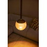 Lucide CALINA - Suspension - Ø 9,9 cm - LED Dim. - CCT - 1x7W 2200K/3300K - Avec module LED remplaçable - Café - Premium