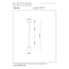 Lucide CALINA - Suspension - Ø 9,9 cm - LED Dim. - CCT - 1x7W 2200K/3300K - Avec module LED remplaçable - Café - Premium
