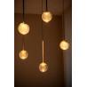Lucide CALINA - Suspension - LED Dim. - CCT - 12x7W 2200K/3300K - Avec module LED remplaçable - Café - Premium
