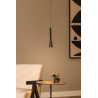 Lucide JOAKIM - Suspension - Ø 7,7 cm - LED Dim. - CCT - 1x7W 2700K/4000K - Avec module LED remplaçable - Café - Premium