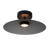 Lucide MENGA - Plafonnier - Ø 40 cm - LED Dim. - 1x11W 2700K - Fumé - Premium