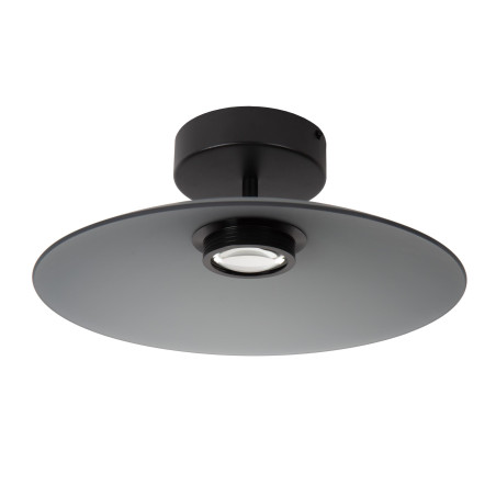 Lucide MENGA - Plafonnier - Ø 40 cm - LED Dim. - 1x11W 2700K - Fumé - Premium