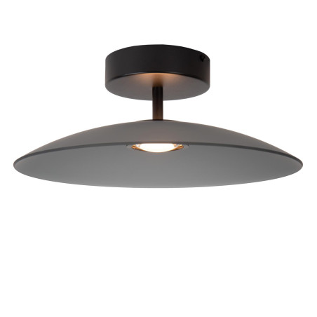Lucide MENGA - Plafonnier - Ø 40 cm - LED Dim. - 1x11W 2700K - Fumé - Premium