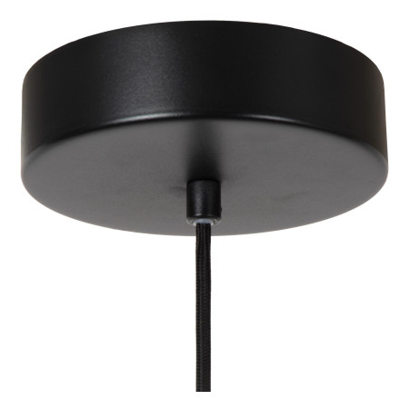 Lucide MENGA - Suspension - Ø 40 cm - LED Dim. - 1x11W 2700K - Opalin - Premium