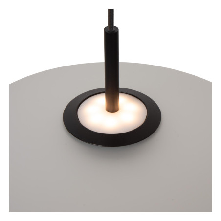 Lucide MENGA - Suspension - Ø 40 cm - LED Dim. - 1x11W 2700K - Opalin - Premium